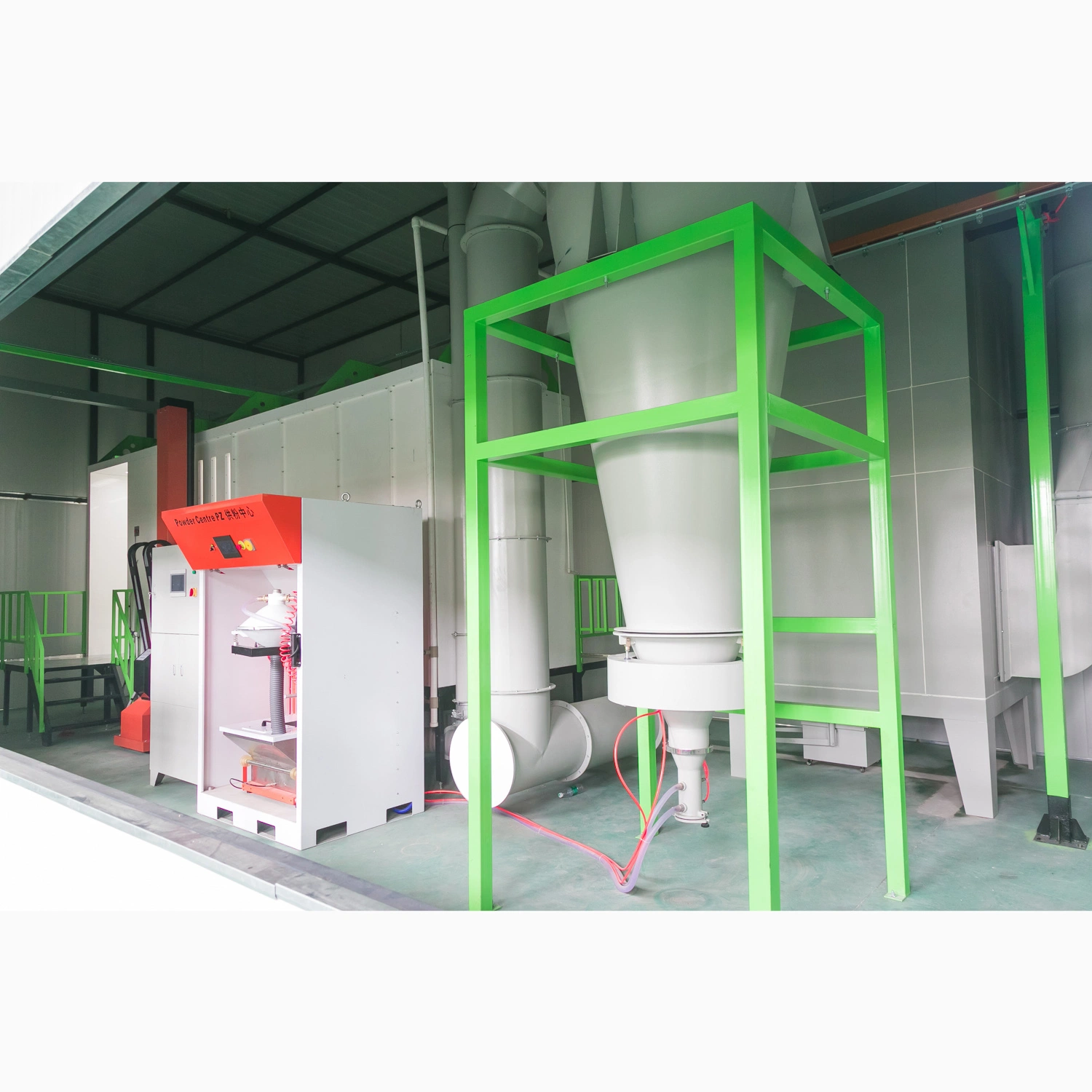 Ce Industrial Automatic Aluminium Profiles Powder Coating Painting Production Line for Many Countries