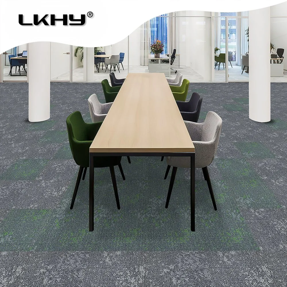 50cm*50cm Commercial Carpet Tiles for Building/Hotel/Office/School Floor Carpet