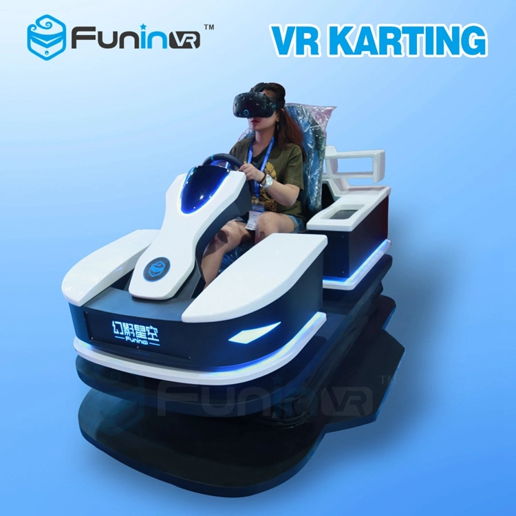 Vr Zone 9d Virtual Reality Arcade Simulator Karting Racing Game Machine