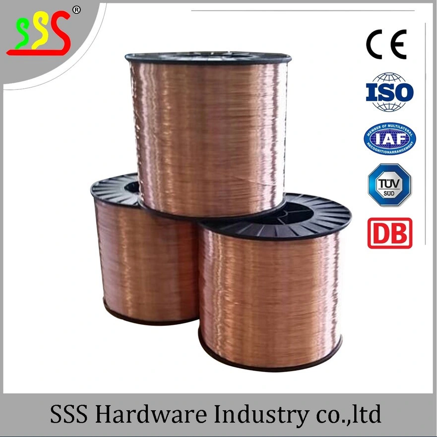 Factory CO2 Welding Wire 0.8mm 0.9mm 1.0mm 1.2mm / MIG Welding Wire Aws Er70s-6