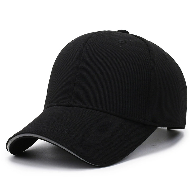 Мужская бейсбольная бейсболка Classic Low Profile Cotton Hat С отражающими полосами Мода шляпы для работы вне помещений Спортивная кепка