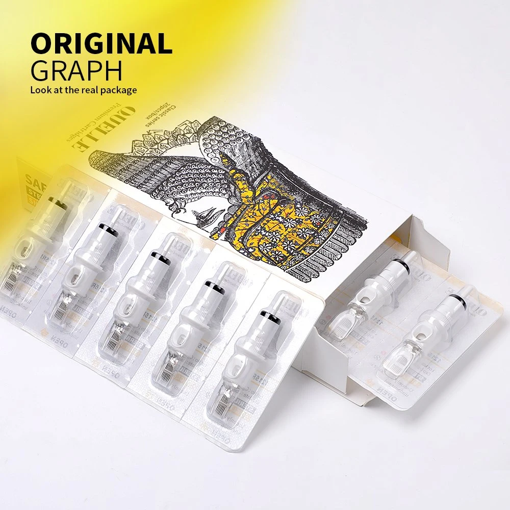 Quelle Wholesale Factory OEM Sterilized Universal Precision Scalp Tattoo Needle Cartridge