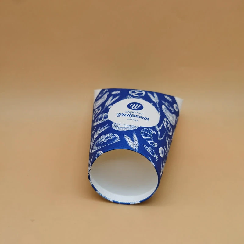 Biodegradable Cardboard Street Food Paper Butterfly Cup