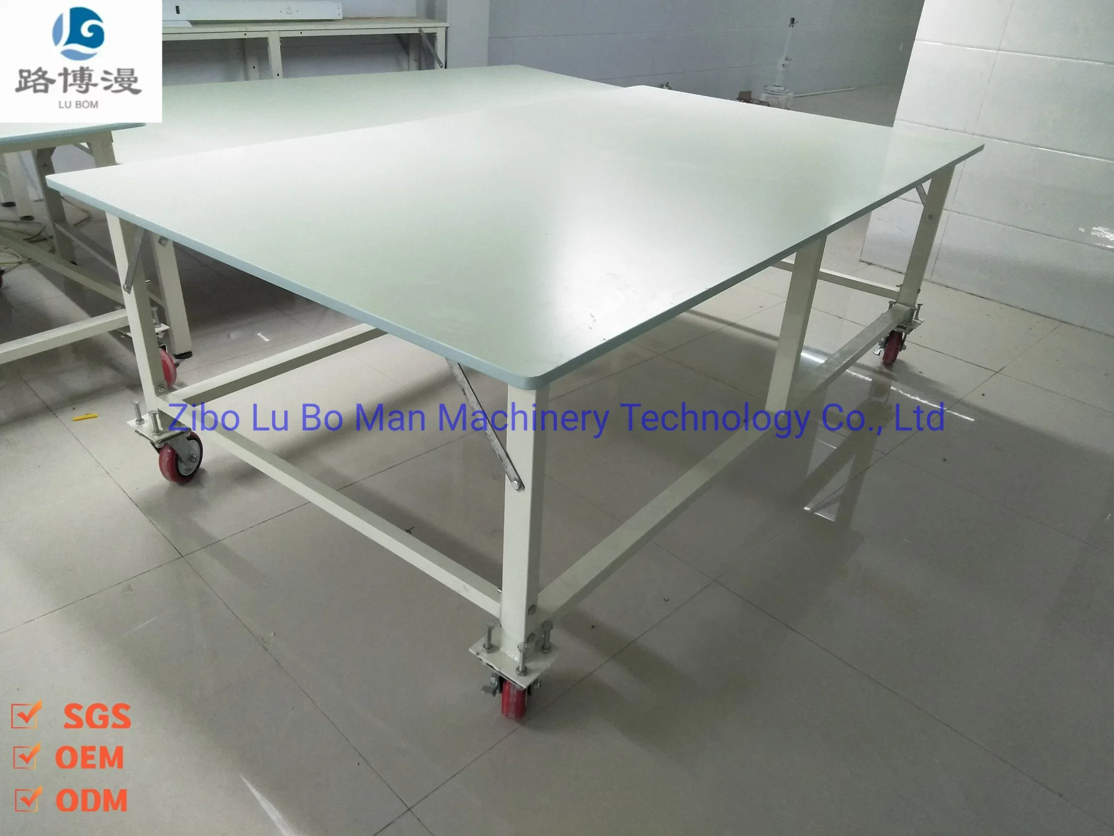 Best Price Industrial Customized Fabric Transporting Table with Four Casters