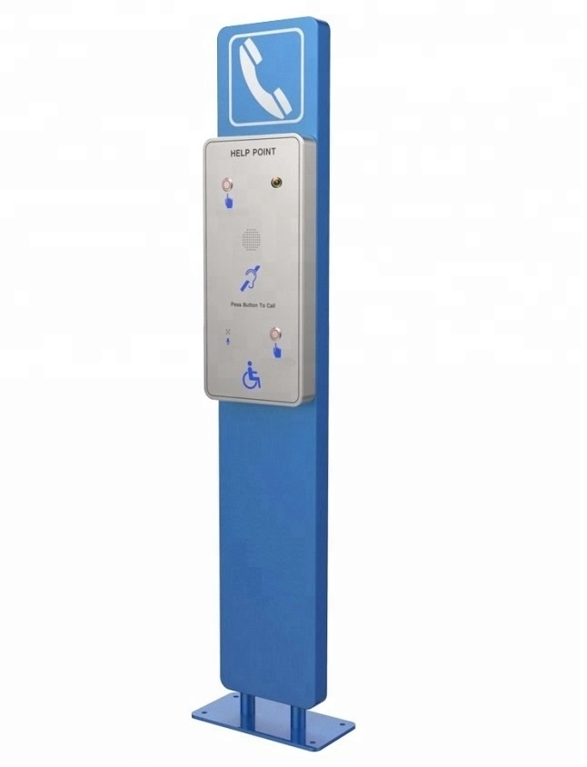 Outdoor Sos Automatic Bus Station Telephone with Built-in Induction Loop