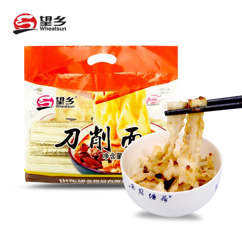 Wheatsun Lacy 1000g Wide Instant Noodles Dried Wholesale/Supplier Hot Selling Noodles