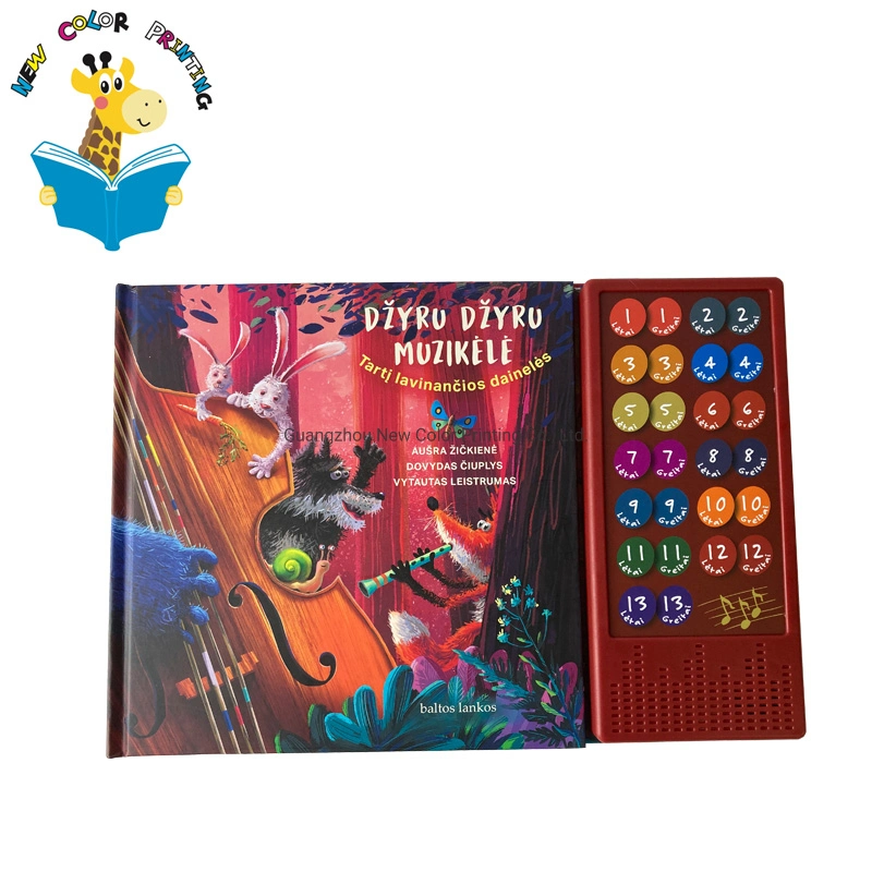 OEM ABS Material Educational Sound Musical Books