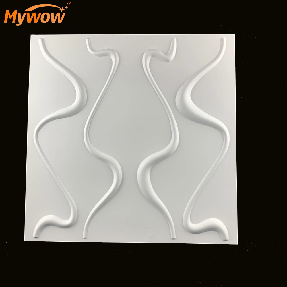 Relief 3D PVC Waterproof Wall Panel Wall Coating