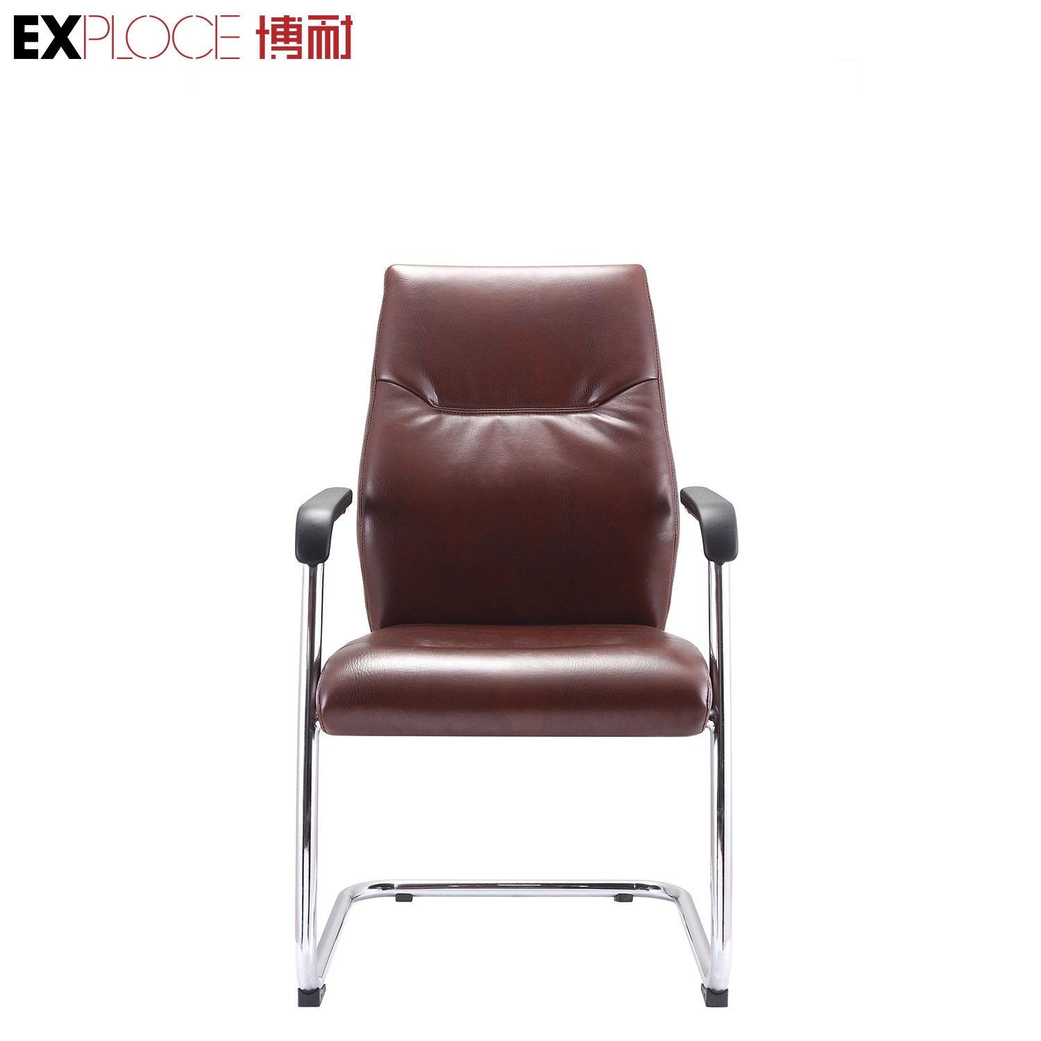 Modern Boss Office High Back Luxury Leather Office Furniture PU Exectuive Chair Aluminum Alloy Base