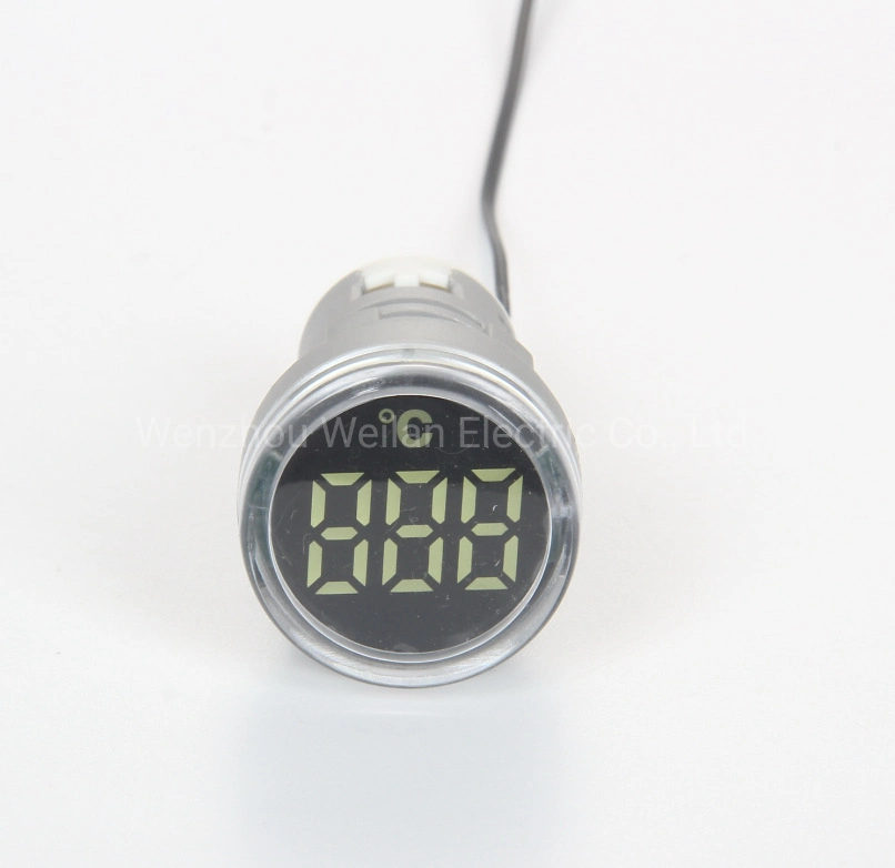 High-Precision LED Digital Display Thermometer Temperature Meter with Indicator Light