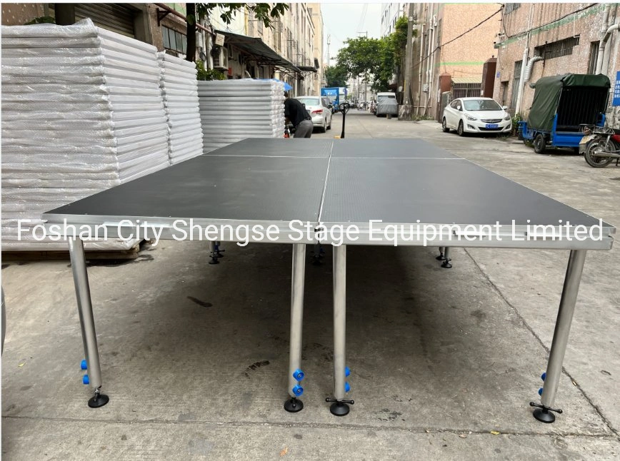 Heavy Duty Safety Event Moving Platform Durable Mobile Simple Quick Lock Aluminum Stage with Factory Price