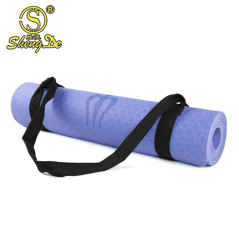 Sports Non-Slip Custom Play Waterproof Eco-Friendly Foam TPE Yoga Mat