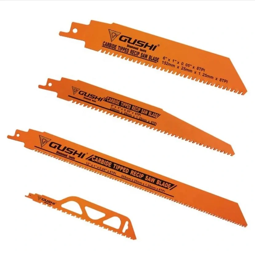Wholesale Custom Bi-Metal Reciprocating Saw Blade Wood and Metal Cutting Saw Blades