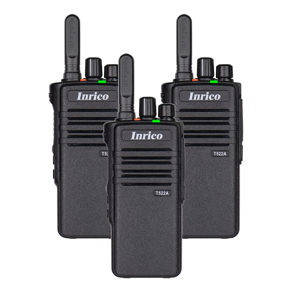 Hot Selling 4G Lte Network Android Go Walkie Talkie Poc Two Way Radio Inrico T522A