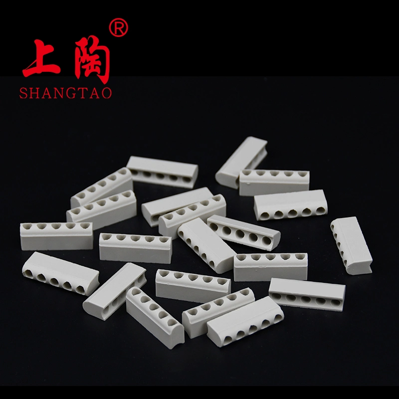 2022 Shanghai Gongtao 3mm 11holes Customized Alumina Zirconia Electrical Ceramic Plunger Ceramic Parts Insulator for Pump