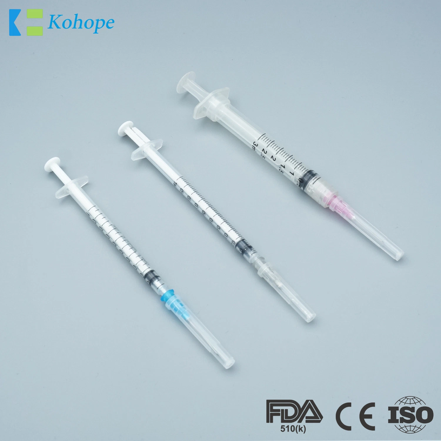 Guter Service Kunststoff Auto-Destruct OEM / ODM 0,1ml/0,5ml/1ml/3ml/5ml/10ml China Sicherheit hypodermic Nadel