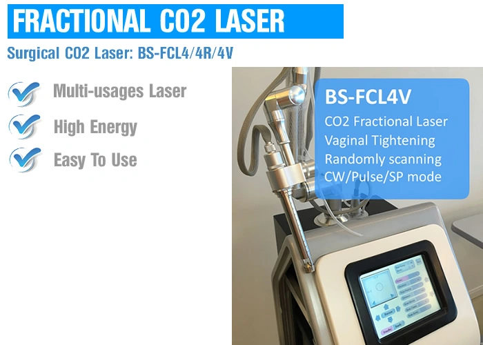 Surgical CO2 Laser System Portable CO2 Surgical Fractional Laser Treatment Machine