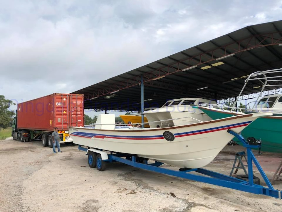 El chino 23FT GRP FRP pesca en barco a motor YAMAHA a la venta Panamá