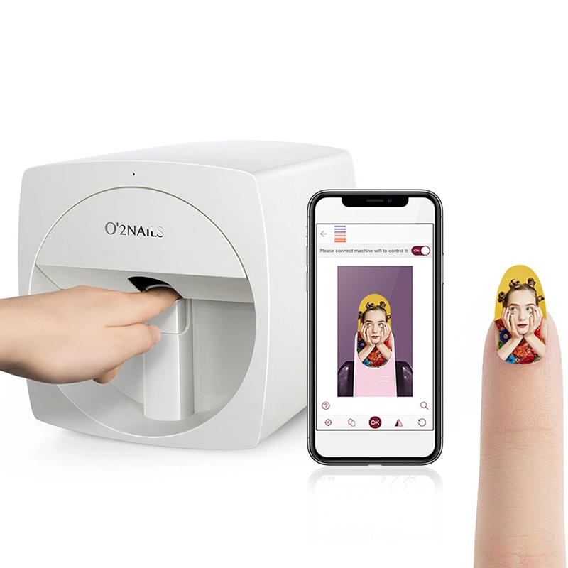 O2nails V11 Nail Printer 2022 Hot Sell Portable Nails Printer 3D Digital Art Machine Price Printer