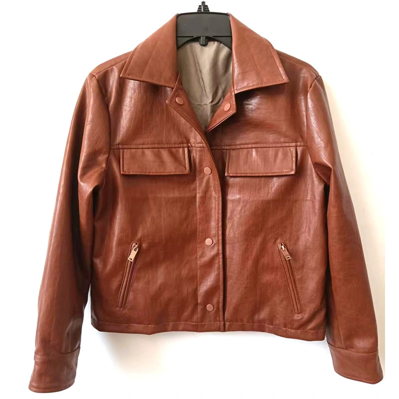 Artificial Leather Scooter Jackets Clothing Distributor Bomber Coat Varsity Clothes