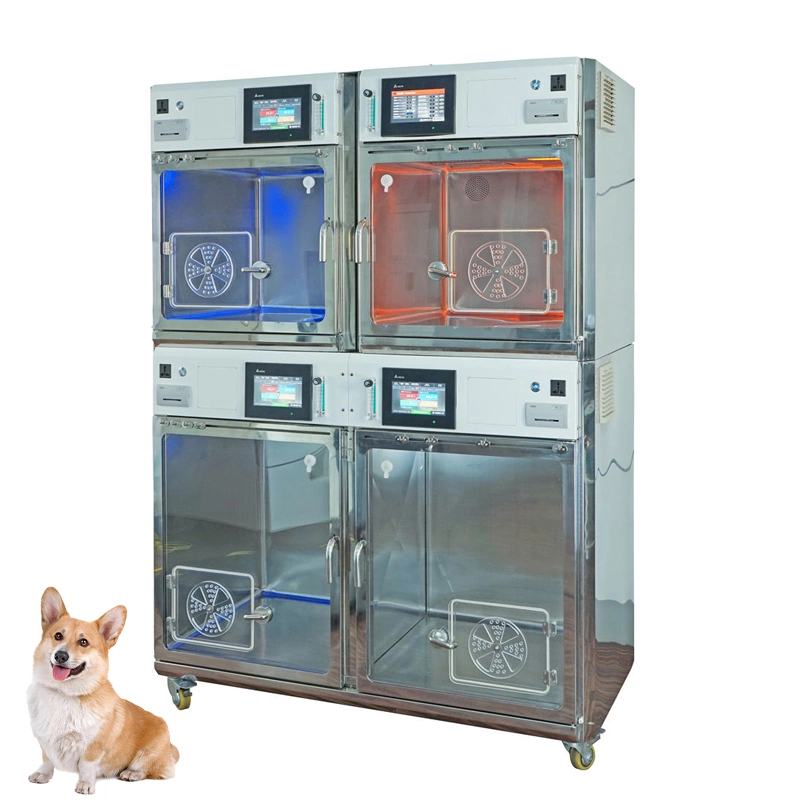 Perro Mascota jaulas de metal la combinación de acero inoxidable gato jaula con precios baratos