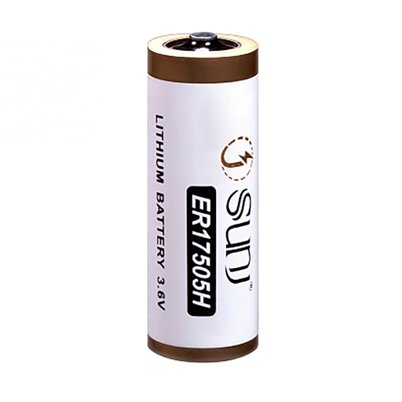 3,6V 3600mAh Batterie au lithium non rechargeable de haute capacité Er17505h pour l'électronique automobile.