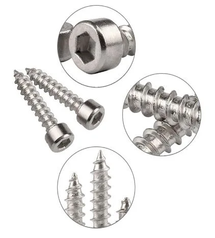 Original Factory Supply Hex Hexagon Socket Head Furniture Wood Self Tapping Screw