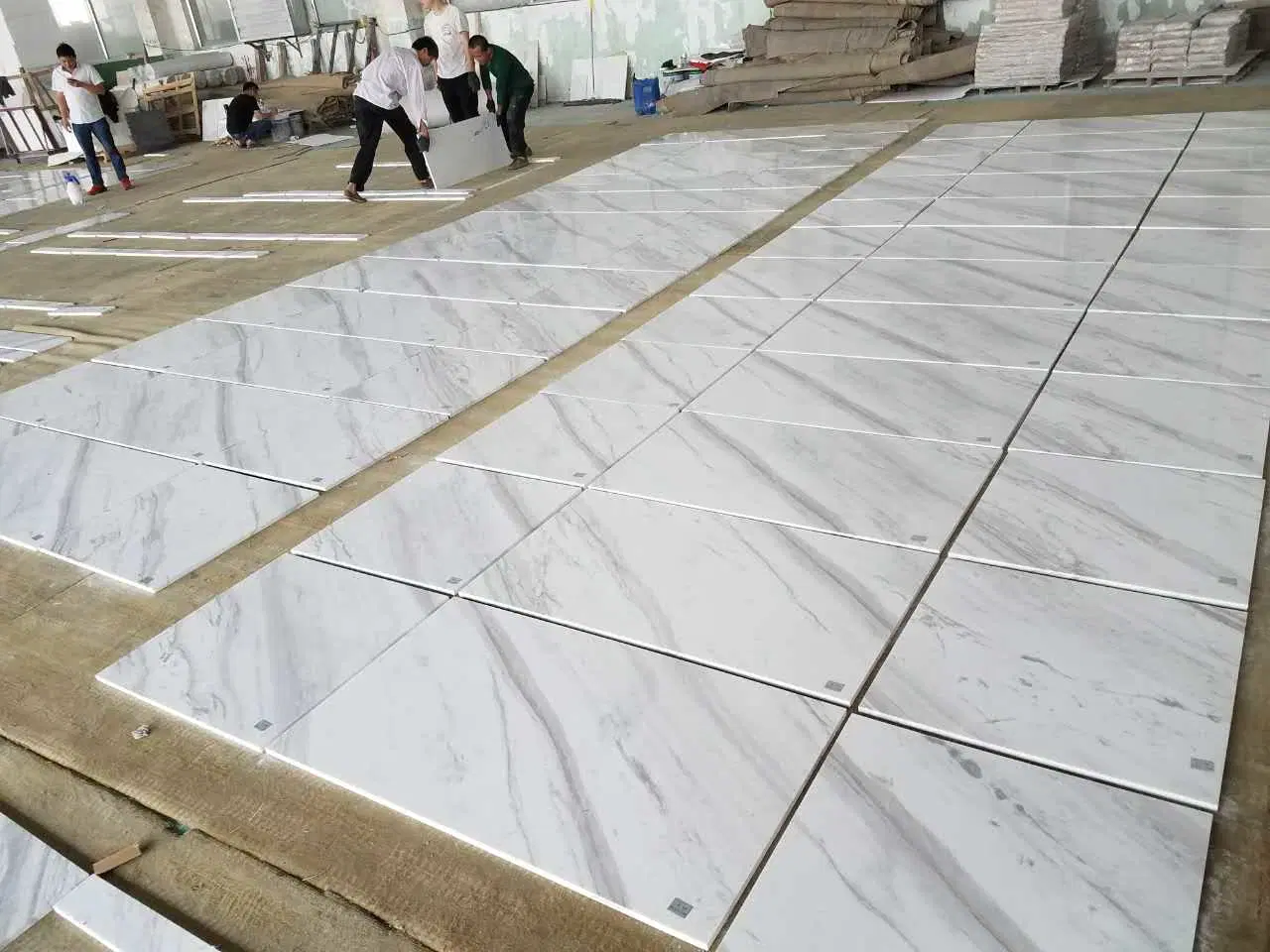 Nice Volakas White Marble Tiles for Paving/Travertine Flooring/Bathroom Tiles/Wall Tiles