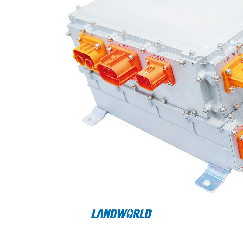 Landworld ve tres en uno de 6.6KW SPC de 2 kw convertidor DC/DC fuente de alimentación