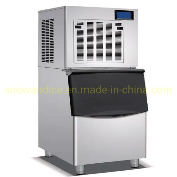 Automatic Flake Ice Cube Maker 150 kg/día de nieve de partículas Maquina de Hielo de la máquina para la venta