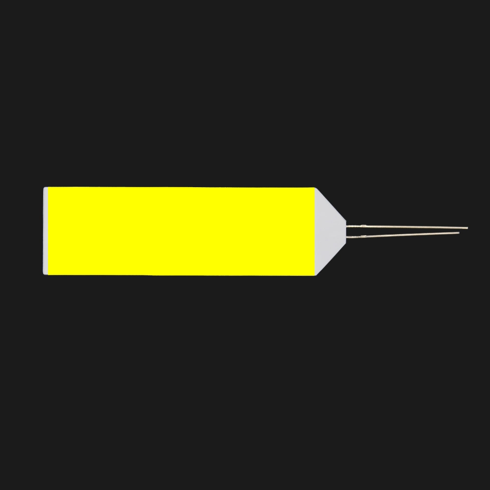 El espesor de 2,8 mm de color blanco de la pantalla LCD monocromática de retroiluminación