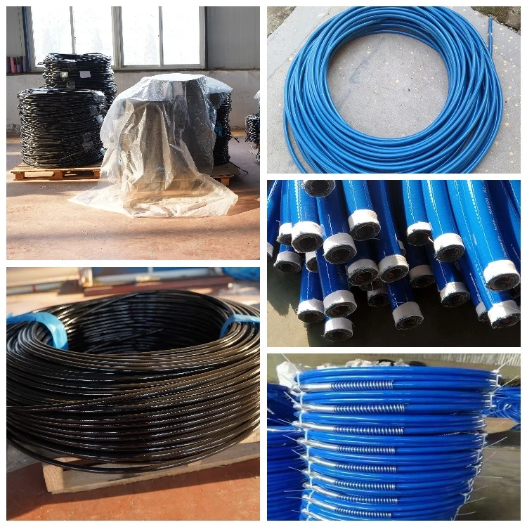 Ultra High Pressure Flexible Reinforcing Wire Strengthens Nylon Braided Elastomer Thermoplastic Hose for Hydraulic Pneumatics, Forklift