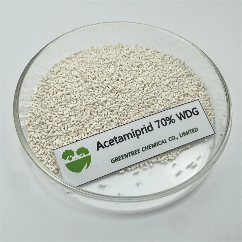 No CAS 135410-20-7 Acetamiprid 70%WDG Control de plagas