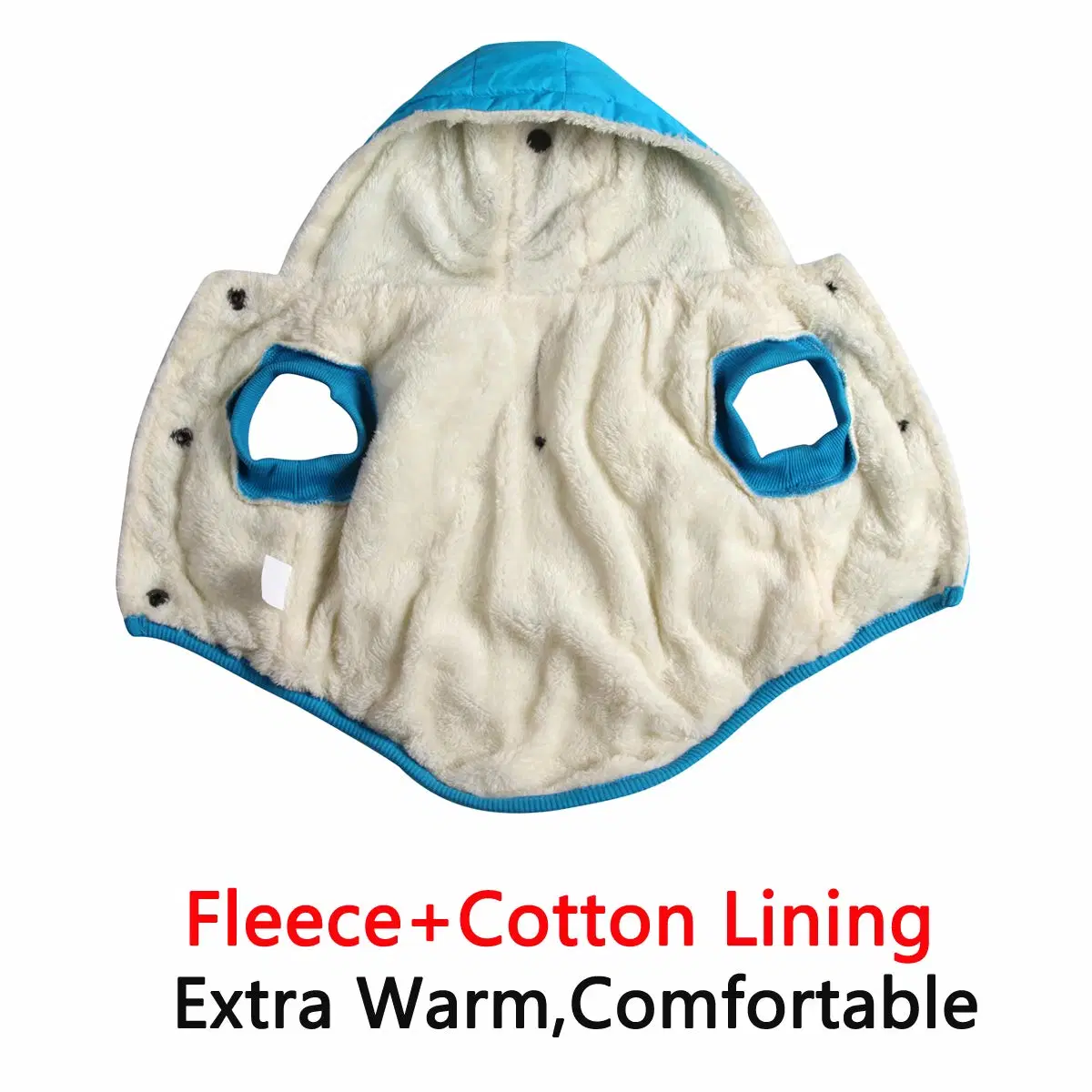 Waterproof Warm Fleece Dog Jacket