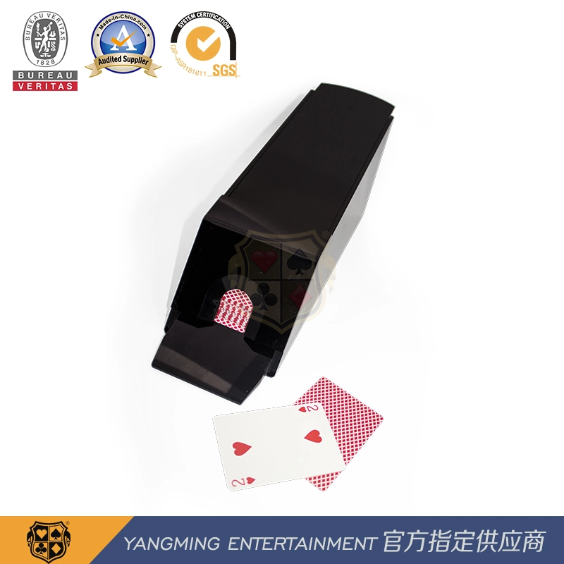 Customized 8 Deck Poker Cards Dealer Plastic Casino Table Baccarat Dealer Shoe