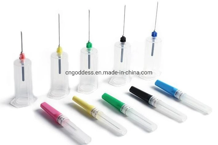 Flash Back Type Vacuum Disposable Medical Safety Blood Collection Needle