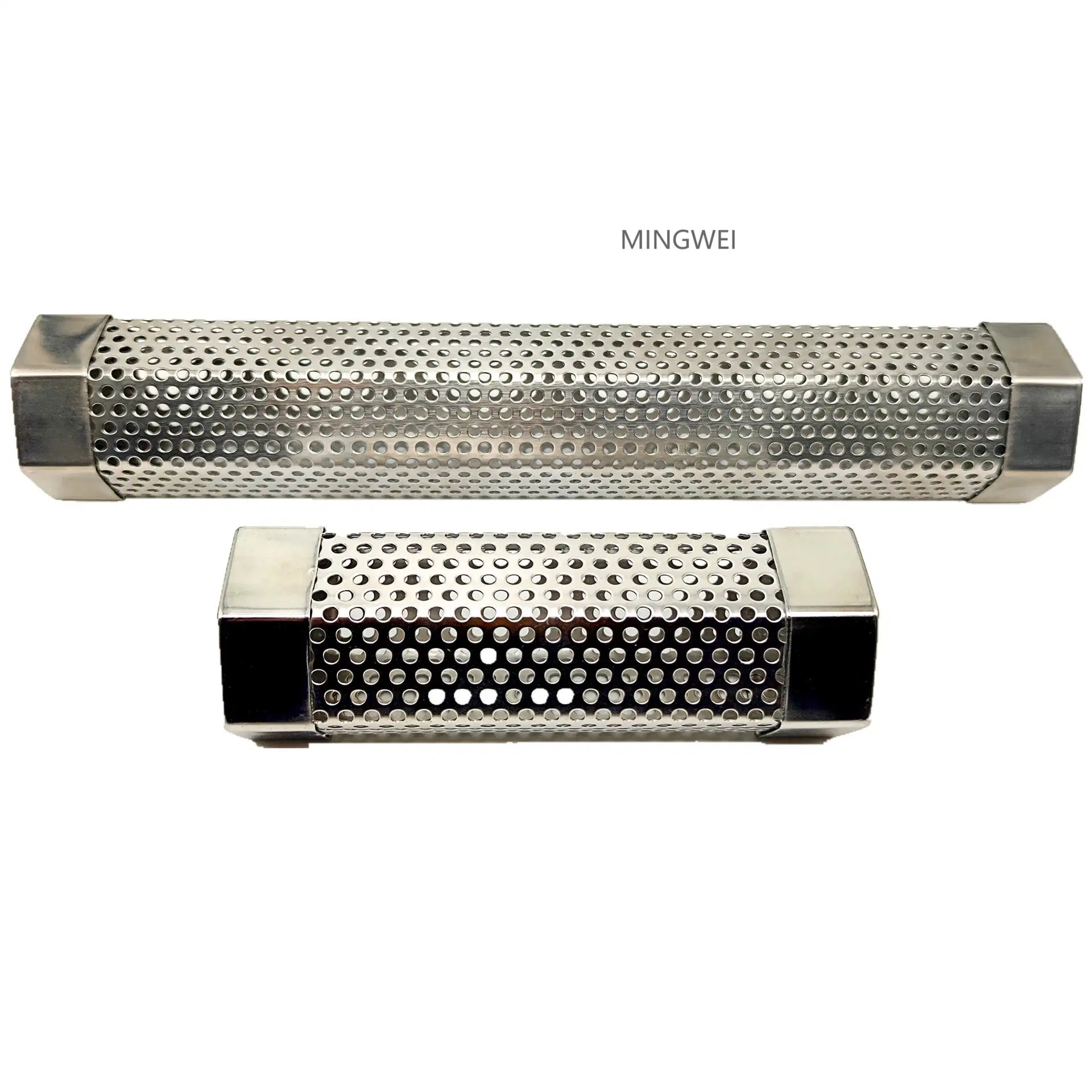 Mingwei Durable lavable ecológica 6' 12 '' ' de acero inoxidable Hexagonal pellet de madera para barbacoa fumador frío Tube