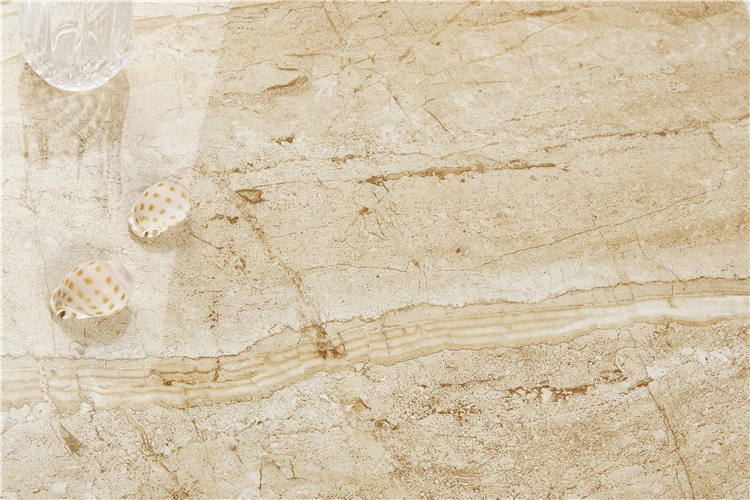 Marble Looking Polished Porcelain Tile Glazed Flooring From Foshan Factory