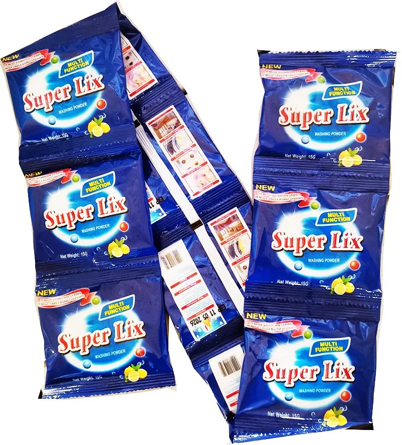 House Hold Low Price Small Sachet Package Detergent Powder for Africa