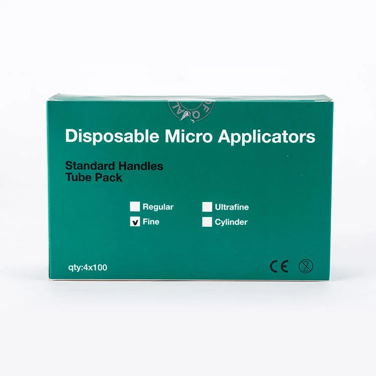 High quality/High cost performance  Orthodontic Products Sterile Nylon Disposable Dental Swab Micro Brush