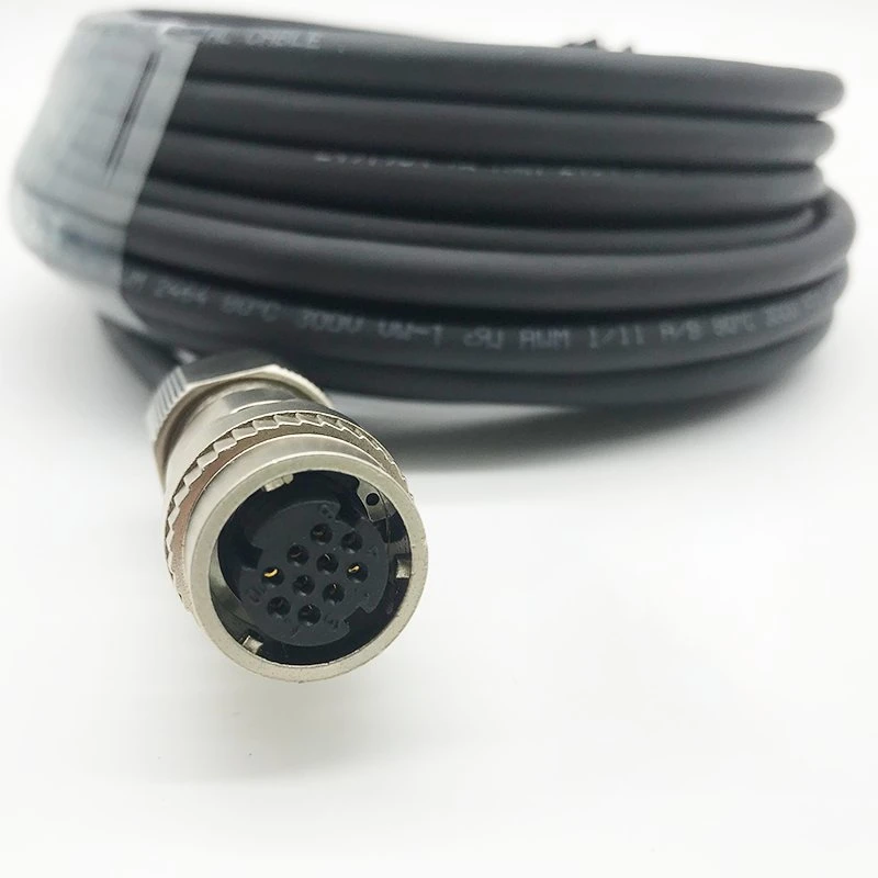 Mitsubishi Servomotor un codificador de48 M70m64 La línea de señal de línea de conexión de línea de retroalimentación Nc Cnv2e8p/9P 5m de altura, la cadena de arrastre Flexible mazo de cables Cable