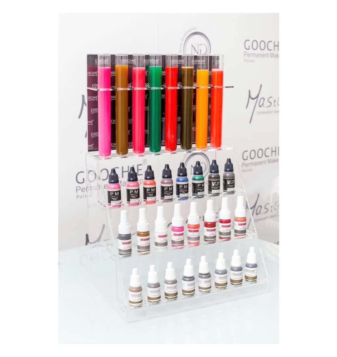 Goochie 6D PMU lèvre permanente maquillage micro pigments meilleur tatouage Encres