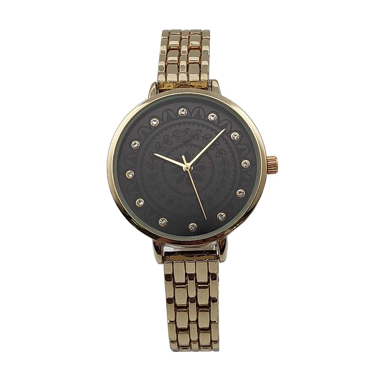 Customized Metal Strap Alloy or Steel Wrist Watch