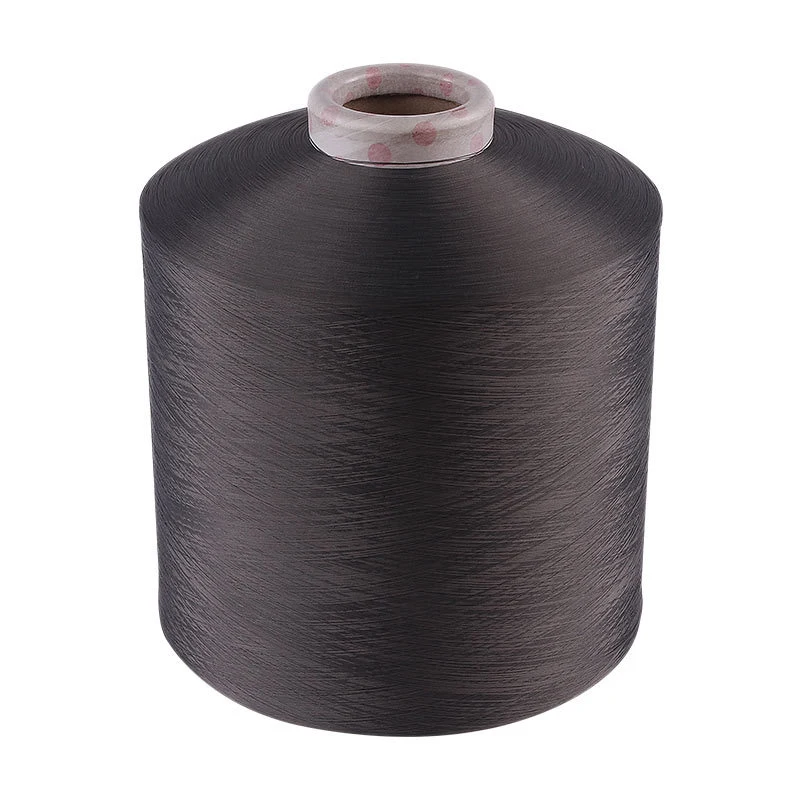 100% Dope Dyed Polyester Yarn Drawn Textured Yarn DTY