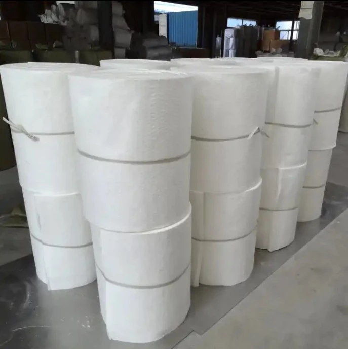 Aluminum Silicate Blanket Ceramic Fiber Products for Equipment High Temp Insulation