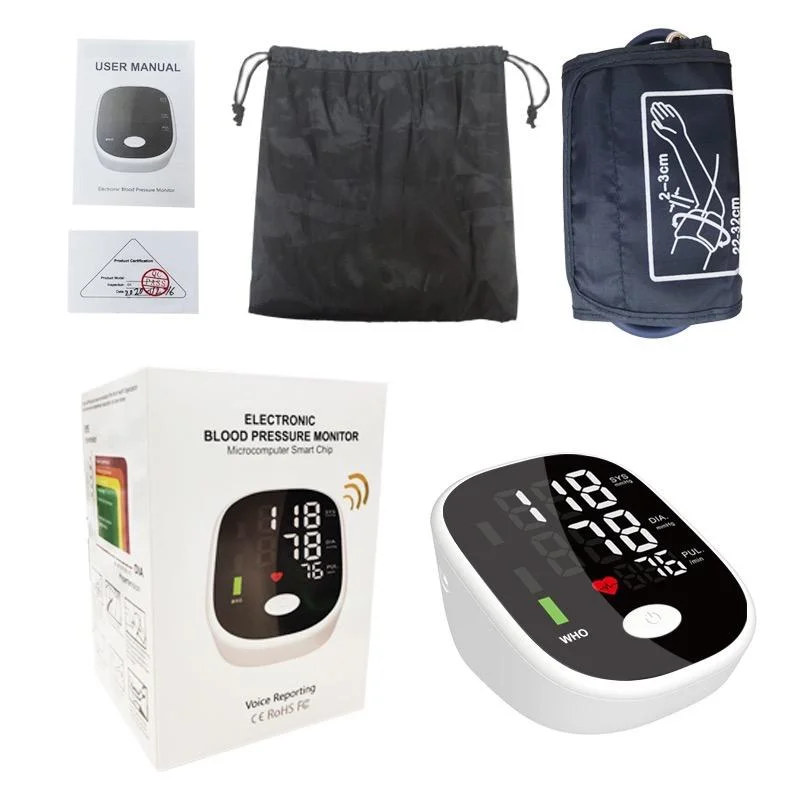 CE Approved Medical Sphygmomanometer Bp Monitor with Bluetooth Digital Blood Pressure Monitoring