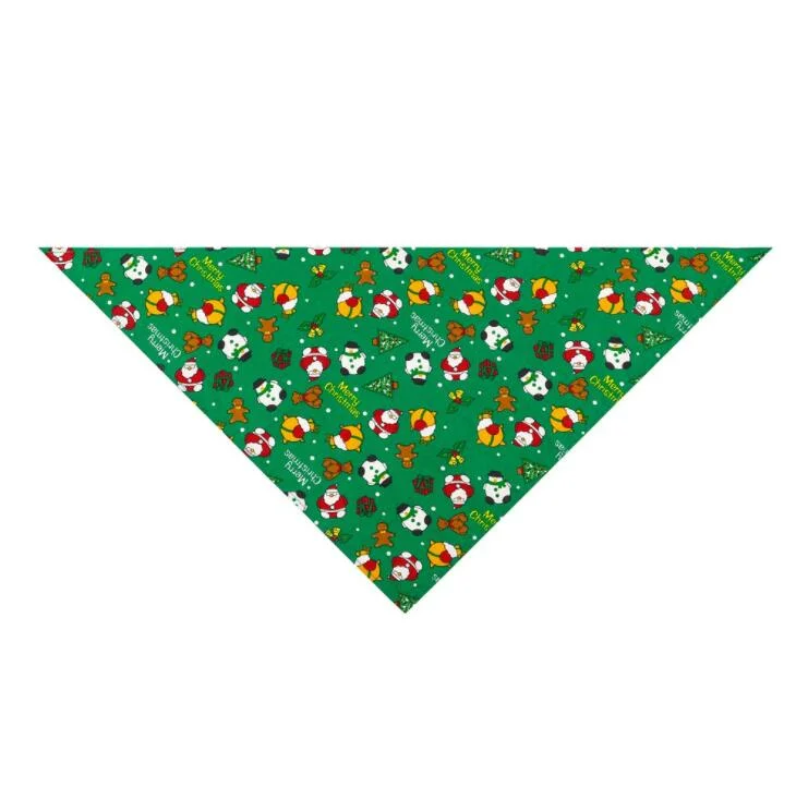 PET doggy Dreieck Schal Lätzchen Kerchief Accessoires mit Weihnachts-Element