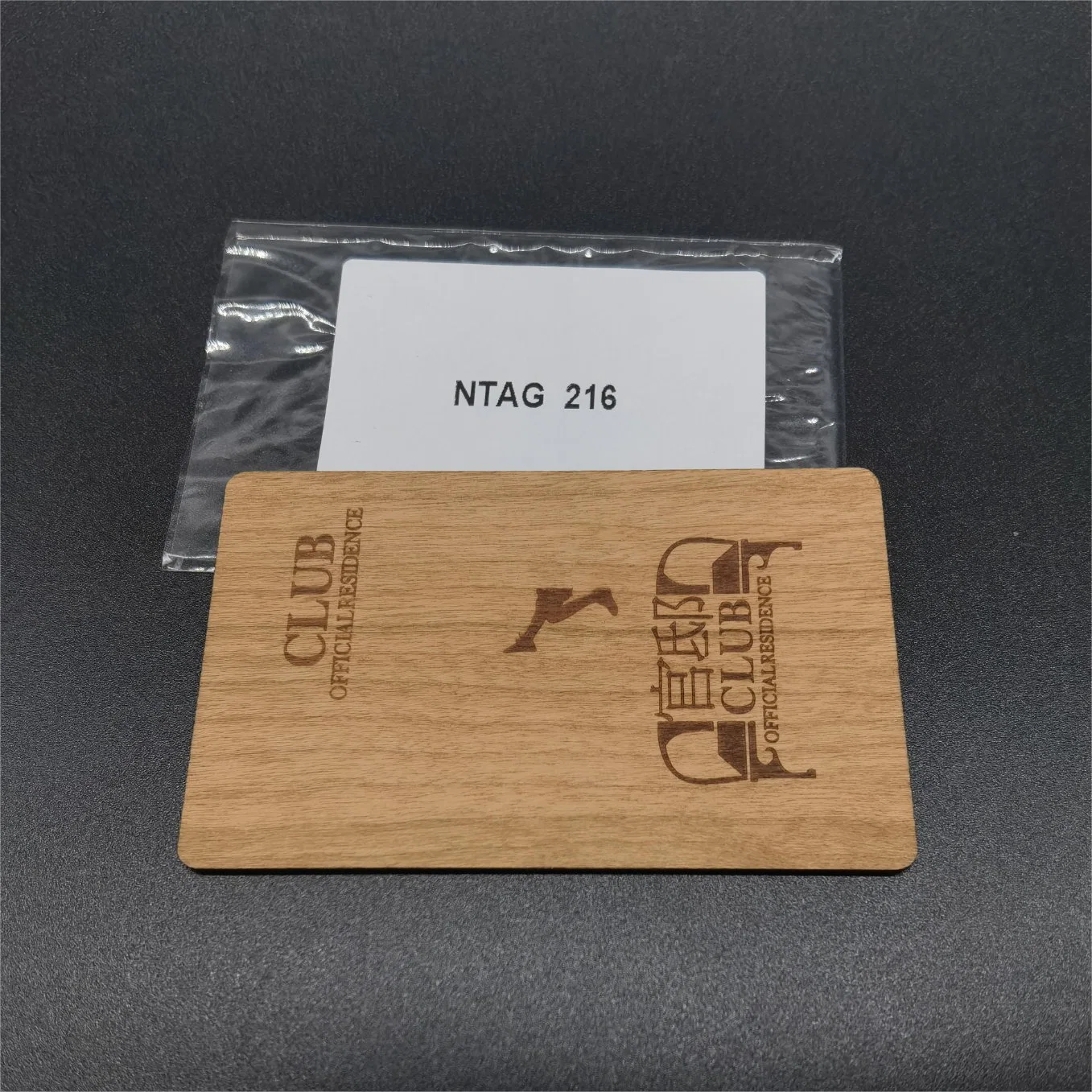 Ntag 216 бамбуковой древесины карты-ключа электронной Hotel Карта-ключ