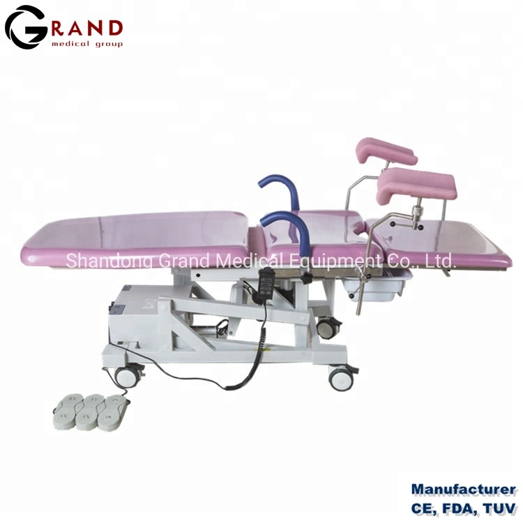 Medical Equipment Manufacture Electric Birthing Bed Gynecologist Surgical Obstrics and Urinary Operating Table