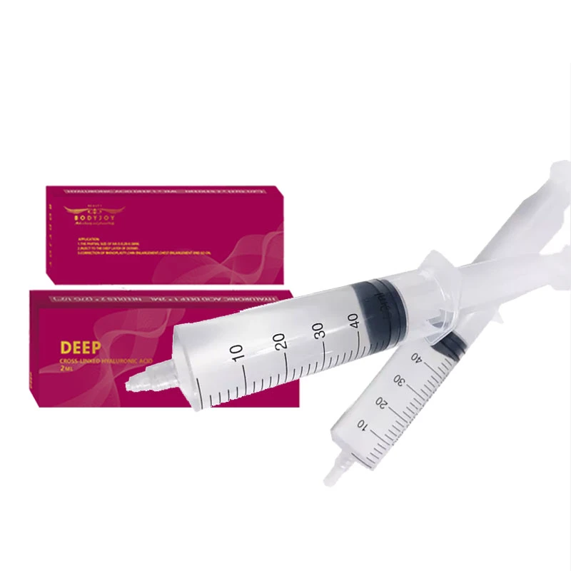 Fesse injectable Vente chaude de l'élargissement des injections de remplissage dermique l'acide hyaluronique 50ml